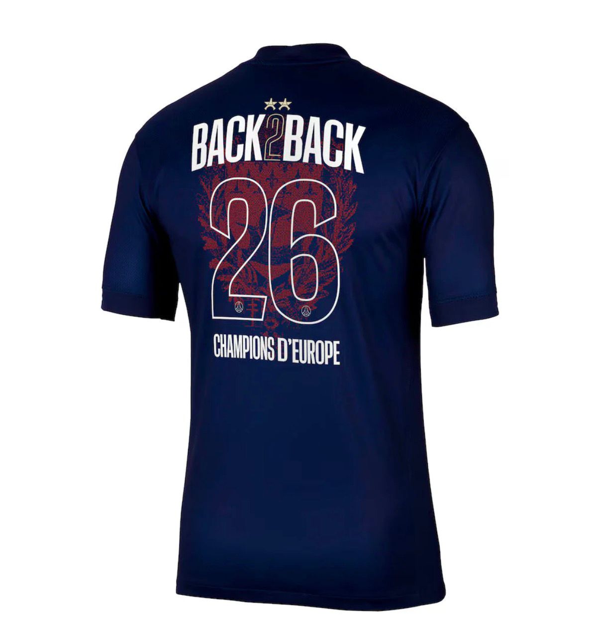 MAILLOT PSG BACK2BACK 2 ÉTOILES ⭐️ ⭐️